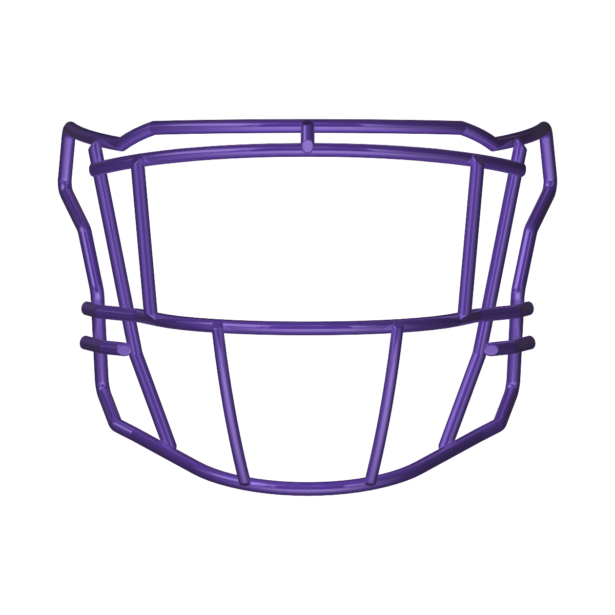 Riddell SF-2EG-SW facemask for SpeedFlex helmets with wide field of vision and NOCSAE certification