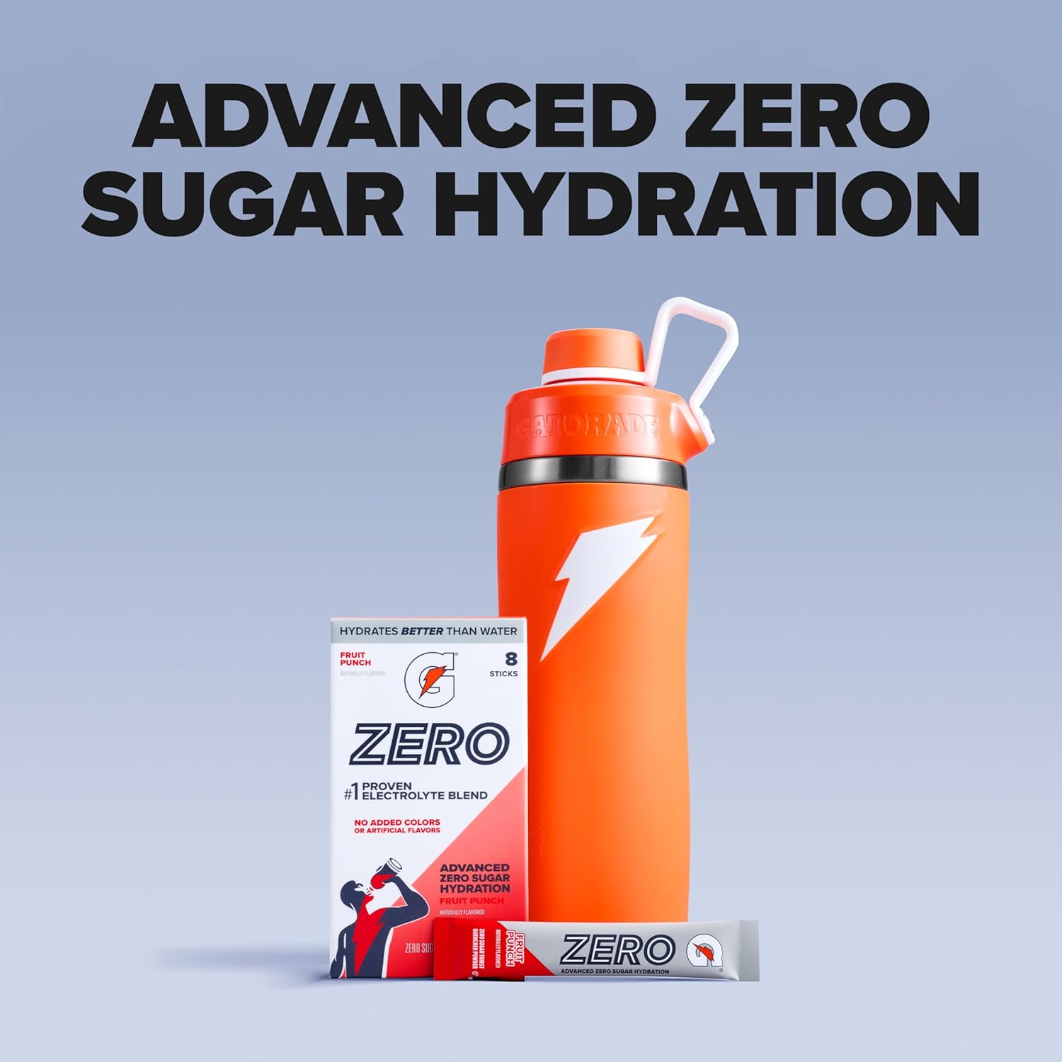 Gatorade G Zero Electrolyte Drink Mix 8-Pack