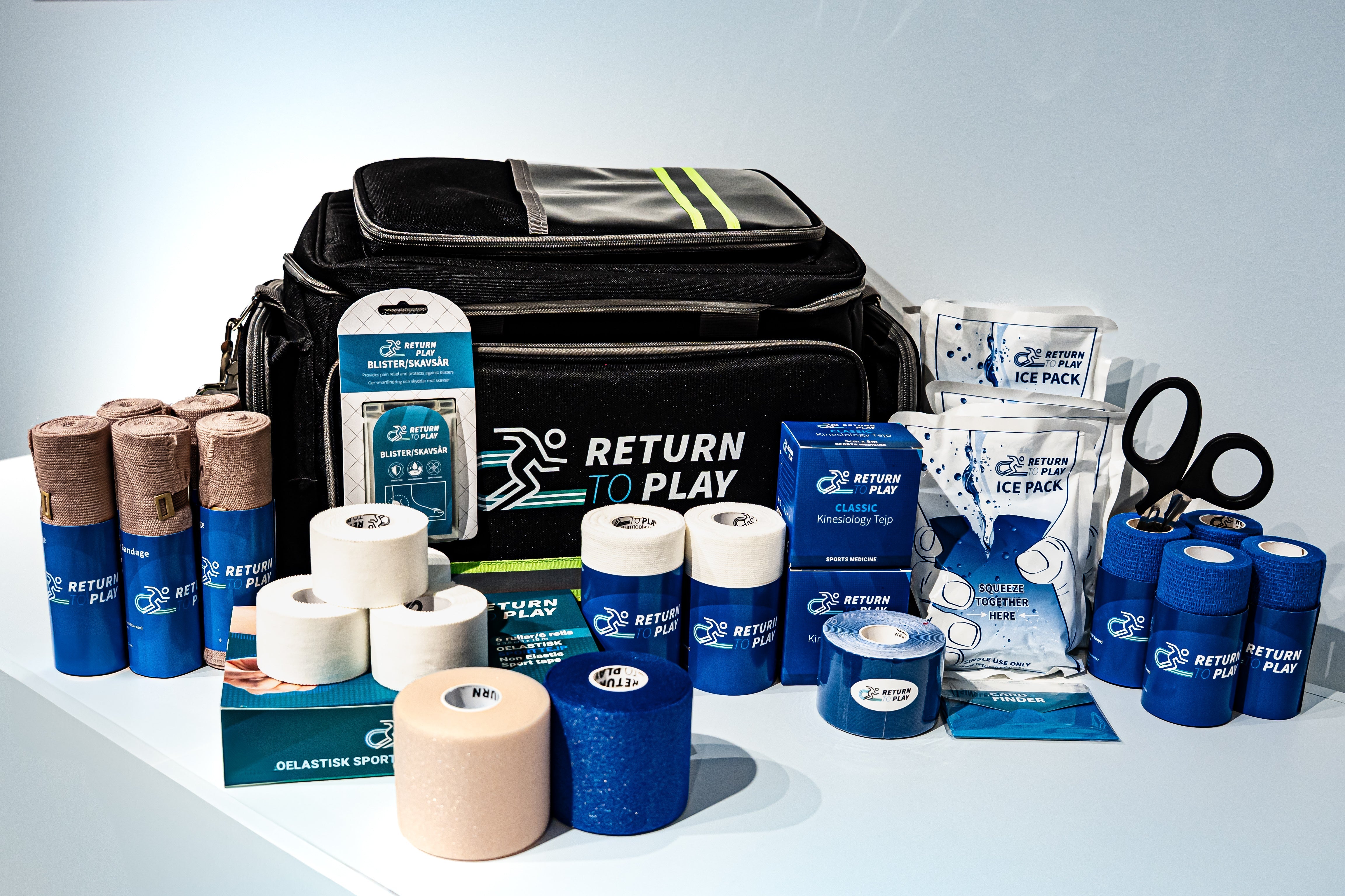 Return to Play Professional Medical Bag with GPS (Fully Equipped)