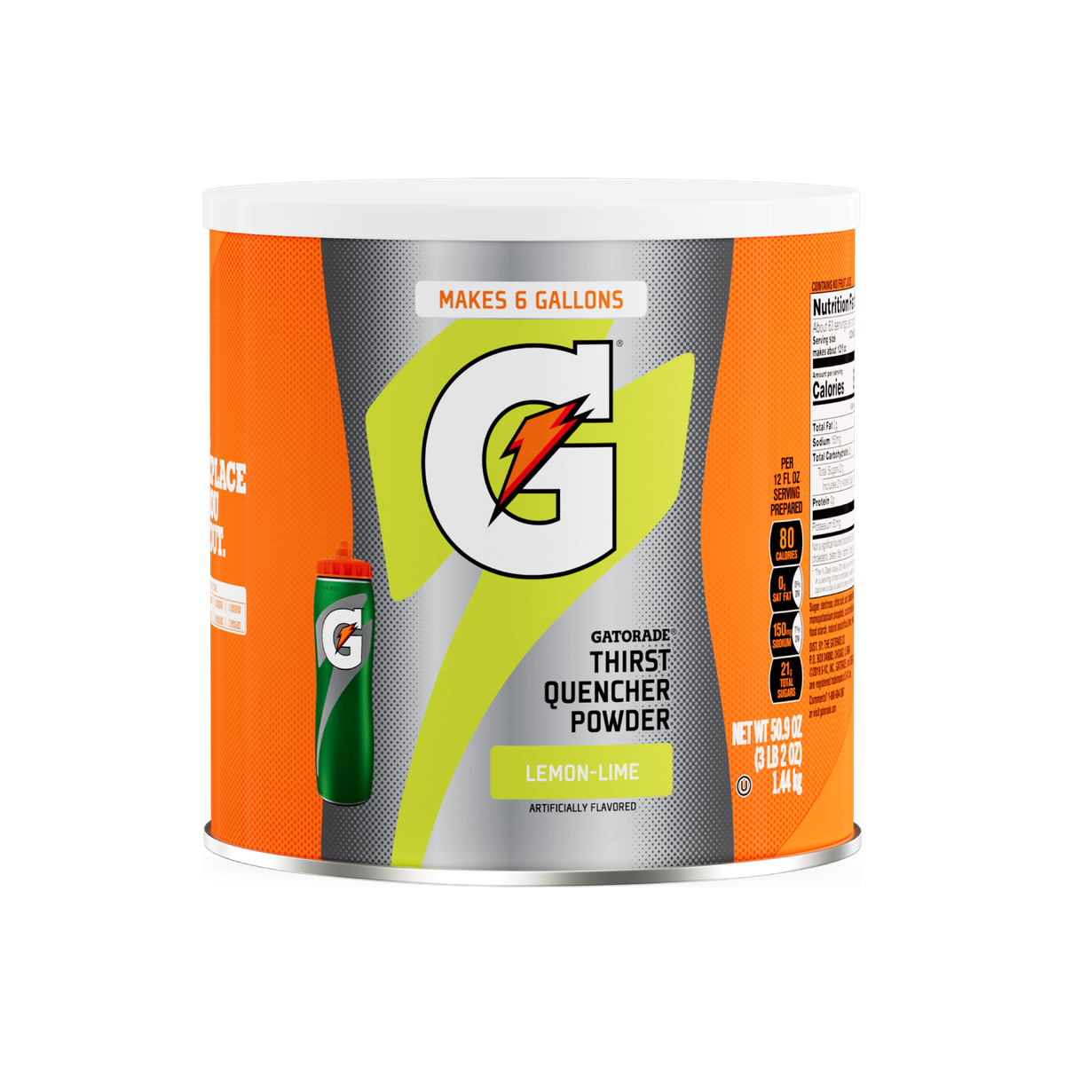 Gatorade Thirst Quencher Pulver Lemon Lime 1,44 kg