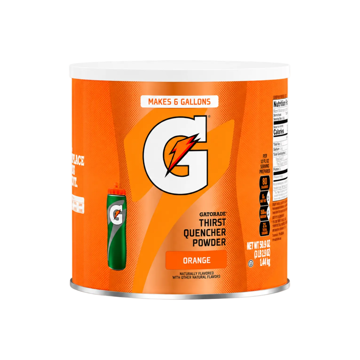 Gatorade Thirst Quencher Powder, Orange (1.44 kg, makes ~23 L)