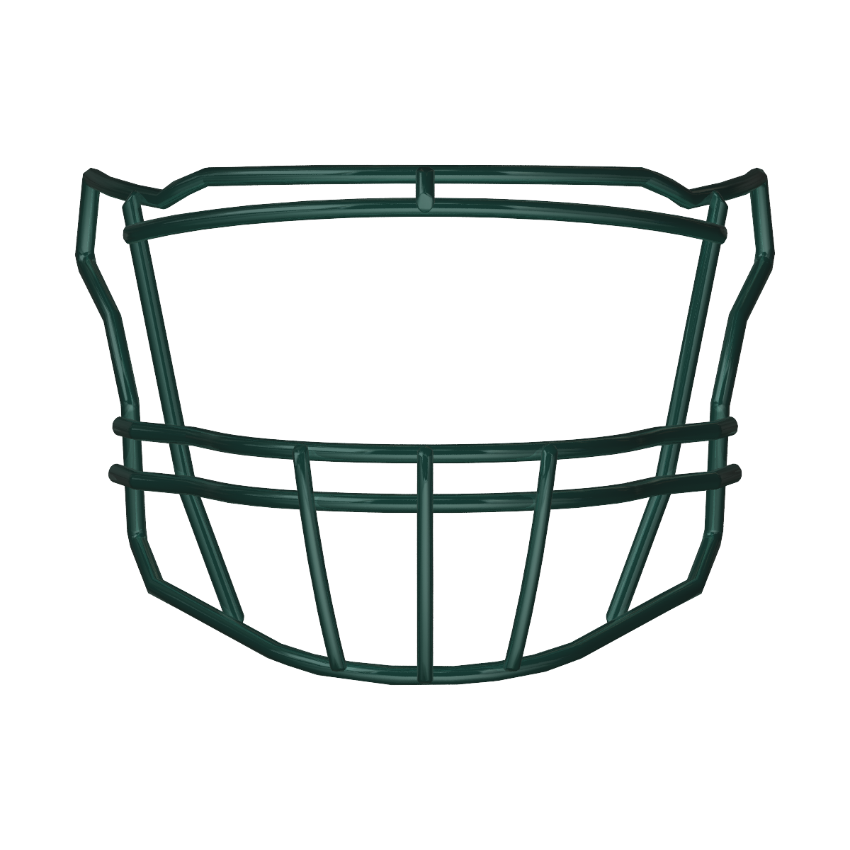Riddell SF-2BD faceguard compatible with SpeedFlex helmet platform, designed for quarterback, wide receiver, defensive back, and linebacker positions.