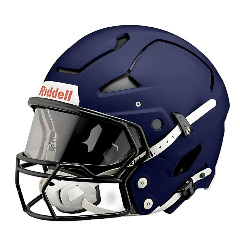 リデル Riddell Axiom M/L Riddell Axiom Helmets Standard (including Facemask) - BLACK