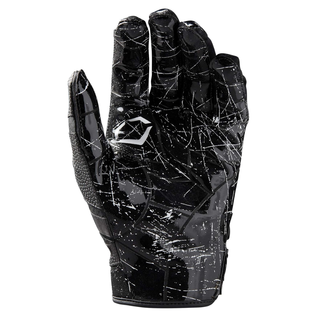 Evoshield Burst Youth Receiver Gloves M Black