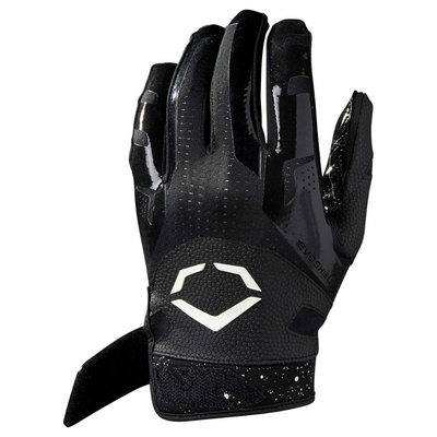 Evoshield Burst Youth Receiver Gloves M Black