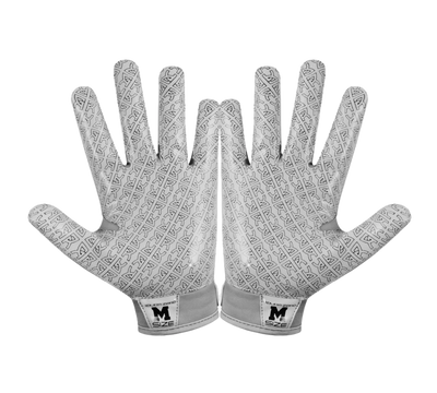Reyrr Zero gloves with GripTech technology, gray design, palm view.