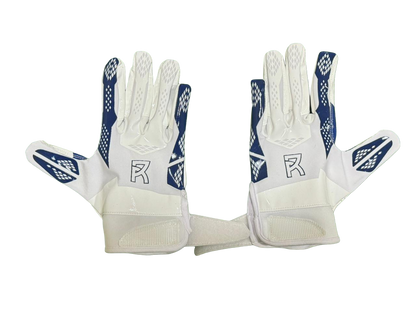 Reyrr ELITE Nordic Edition football gloves with Vapor-Stick Grip Technology, breathable design, and secure wrist straps for all-weather performance.