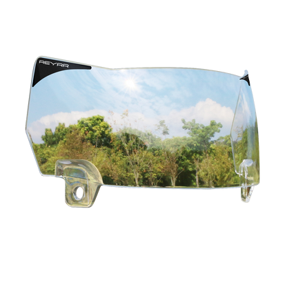 Reyrr VIZU Clear Photochromic football visor with ultra-wide technology and UV protection for Riddell Speedflex and Schutt F7 helmets