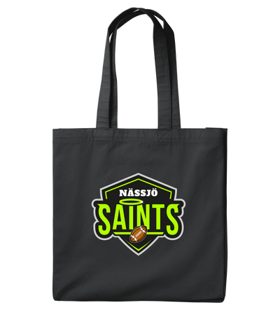 Nässjö Saints Canvas Tote Bag Large - Premium tote_bag_bottom_panel from REYRR STUDIO - Shop now at Reyrr Athletics