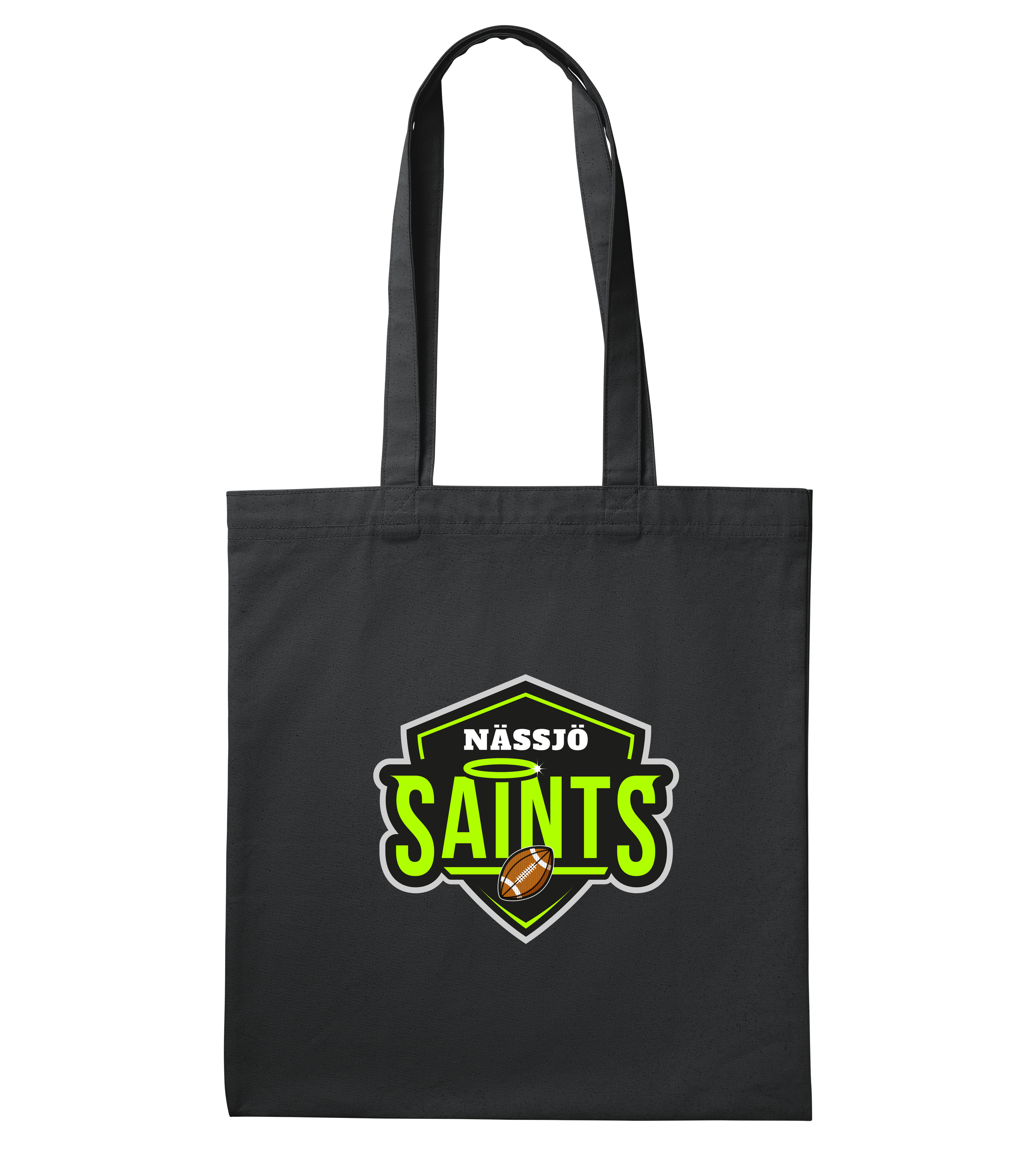 Nässjö Saints Canvas Tote Bag - Premium tote_bag from REYRR STUDIO - Shop now at Reyrr Athletics