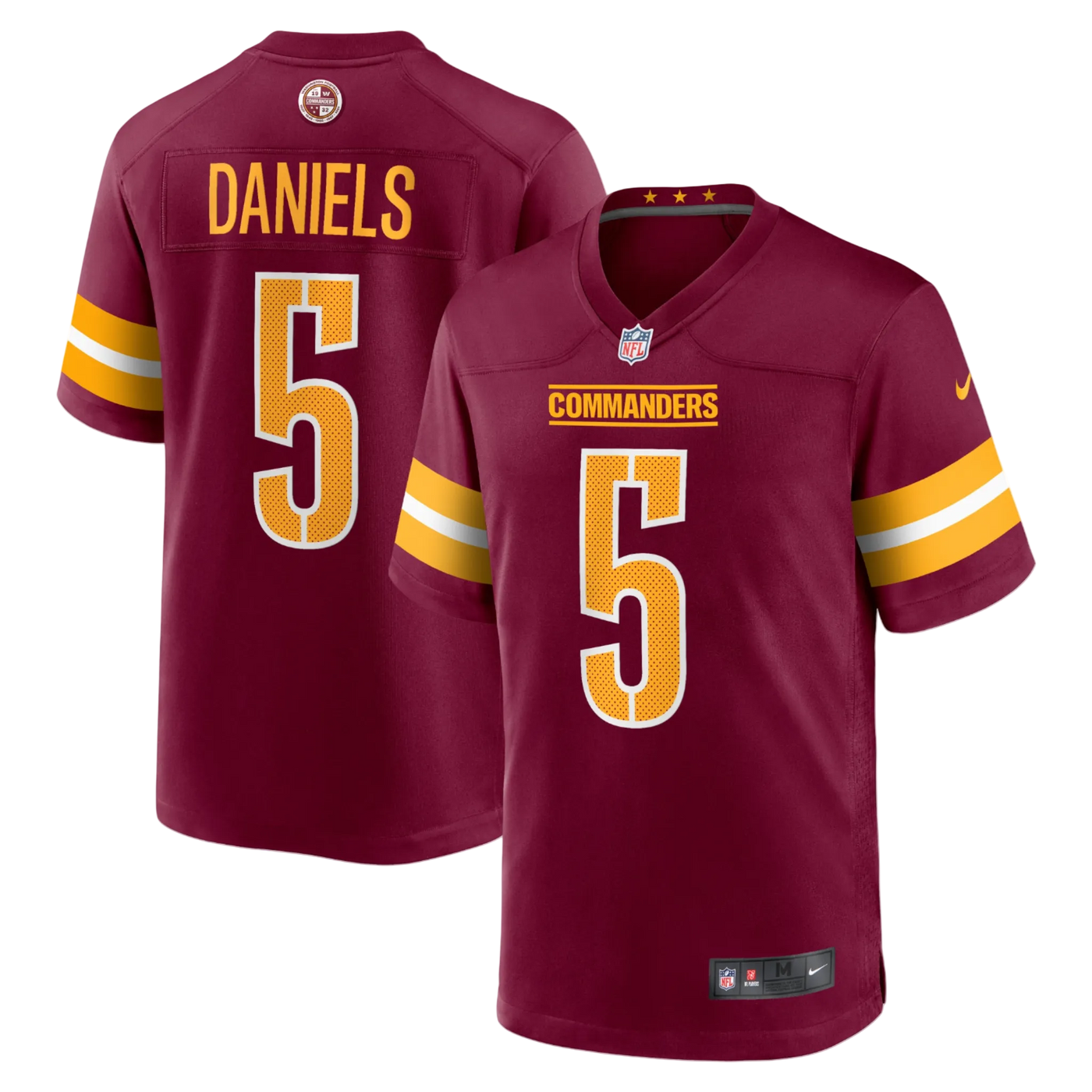 Jayden Daniels Game Jersey (Washington Commanders)