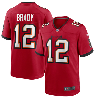 Tom Brady Buccaneers Game Jersey back