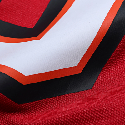 Buccaneers Nike Game Jersey sleeve branding