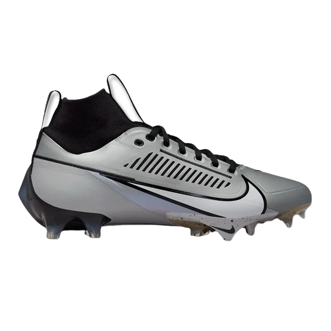 Nike Vapor Edge Pro 360 2 football cleat with revamped upper, molded support, NikeSkin overlay, and traditional lacing system for secure fit and control.