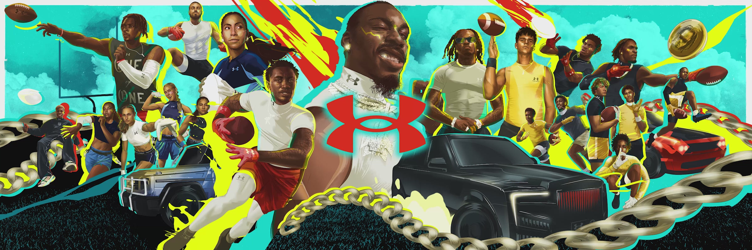 Video laden: Check out the latest gear from Under Armour.