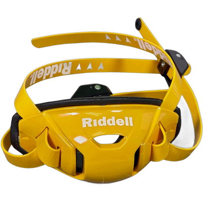 Riddell SpeedFlex Hard Cup Cam Loc Chinstrap in Gold