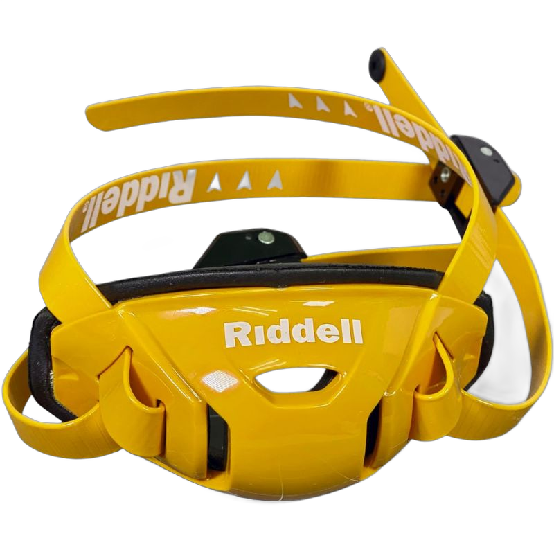 Riddell SpeedFlex Hard Cup Cam Loc Chinstrap in Gold