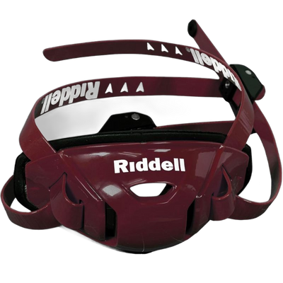 Riddell SpeedFlex Hard Cup Cam Loc Chinstrap in Maroon