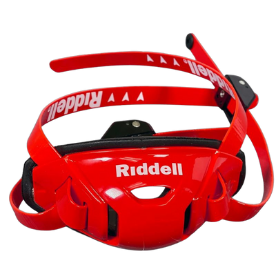Riddell SpeedFlex Hard Cup Cam Loc Chinstrap in Scarlet