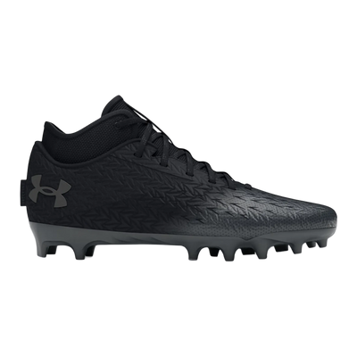 Under Armour Spotlight 4 MC cleats — medial side view