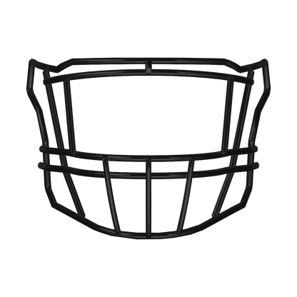 Riddell SF-2EG-II black football helmet facemask compatible with SpeedFlex platform and multiple positions.